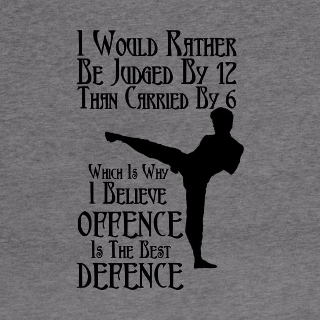 I would rather be judged by 12 than carried by 6 by FirstTees